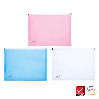 Elfen เอลเฟ่น แฟ้มซิป กระเป๋าซิปพลาสติก ขยายข้าง ZT01 (1ชิ้น…