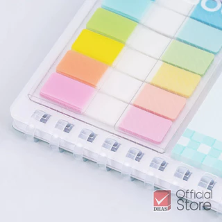 Elephant สมุดโน้ต สมุดสันห่วงพลาสติก A6 รุ่น Mellow Ring หนา 80 แกรม (คละสี) – จำนวน 1 เล่ม (30 แผ่น)