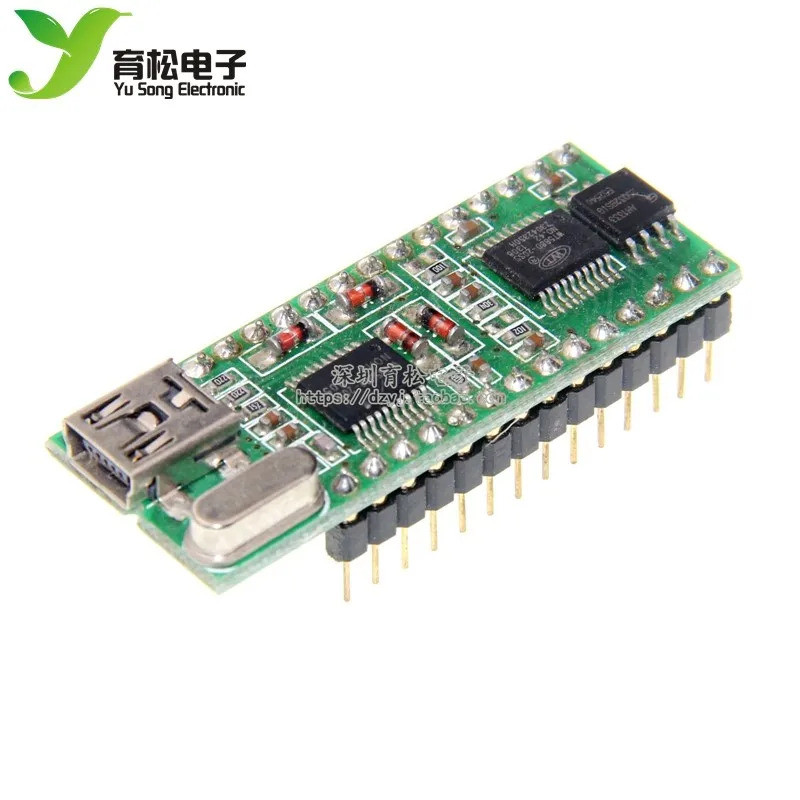 โมดูลเสียง WT588D-U คุณภาพเสียงสูง อินเทอร์เฟซ USB สุ่ม