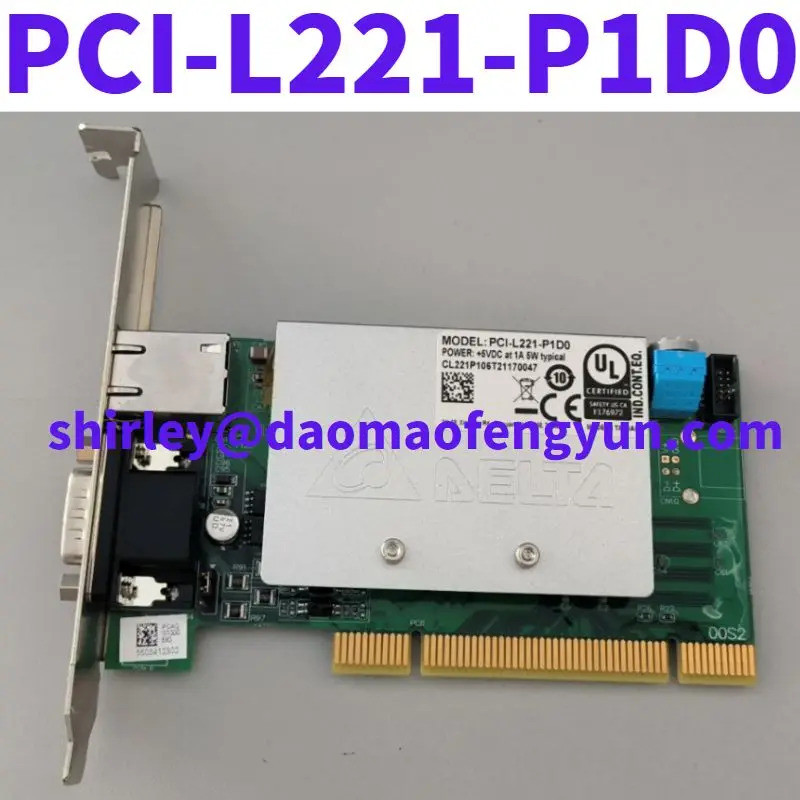 การ์ดควบคุมการเคลื่อนไหว PCI-L221-P1D0