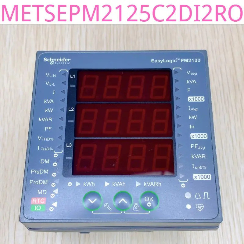 แบรนด์ใหม่ METSEPM2125C2DI2RO เครื่องมือคุณภาพไฟฟ้า PM2125C มัลติฟังก์ชั่ไฟฟ้าเมตร
