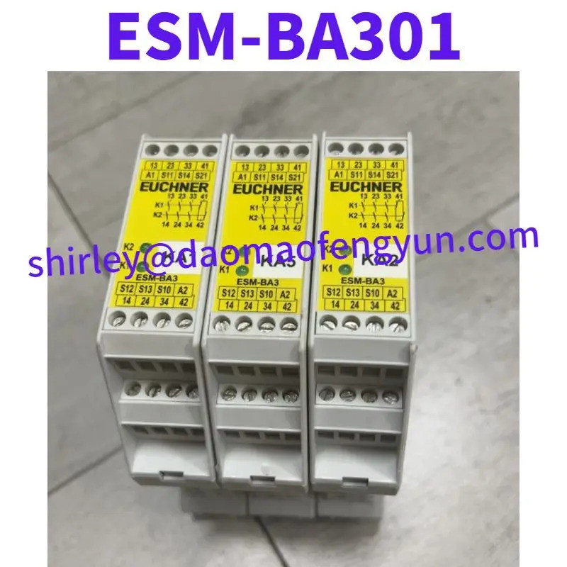 รีเลย์ความปลอดภัยใหม่เอี่ยม ESM-BA301