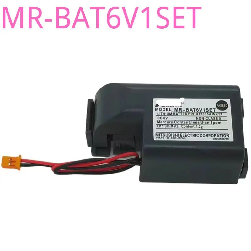 ระบบ MR-BAT6V1SET M80 ใหม่ล่าสุด เซิร์ฟเวอร์ MR-J4 2CR17335A WK17 แบตเตอรี่