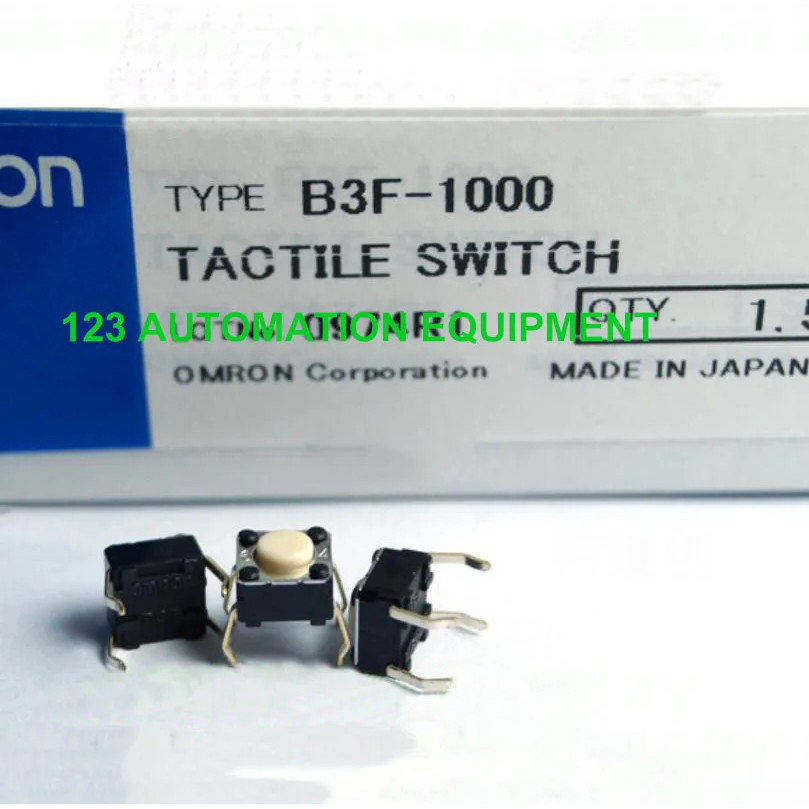ใหม่ ของแท้ B3F-1000 B3F-1002 สวิตช์สัมผัส OMRON สวิตช์ปุ่ม