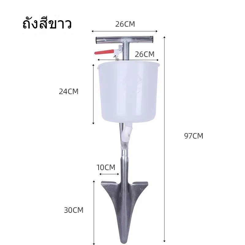 เครื่องหว่านปุ๋ยและหยอดเมล็ดพืชพร้อมพรวนดิน thumbnail 3