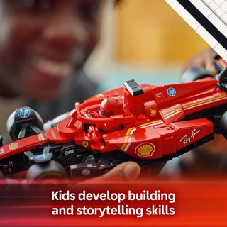 LEGO Speed Champions 77242 Ferrari SF-24 F1 Race Car (275pcs.), Building Blocks, Kids Toy