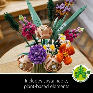 LEGO Icons 10280 Flower Bouquet (756pcs.), Building Blocks, Kids Toy