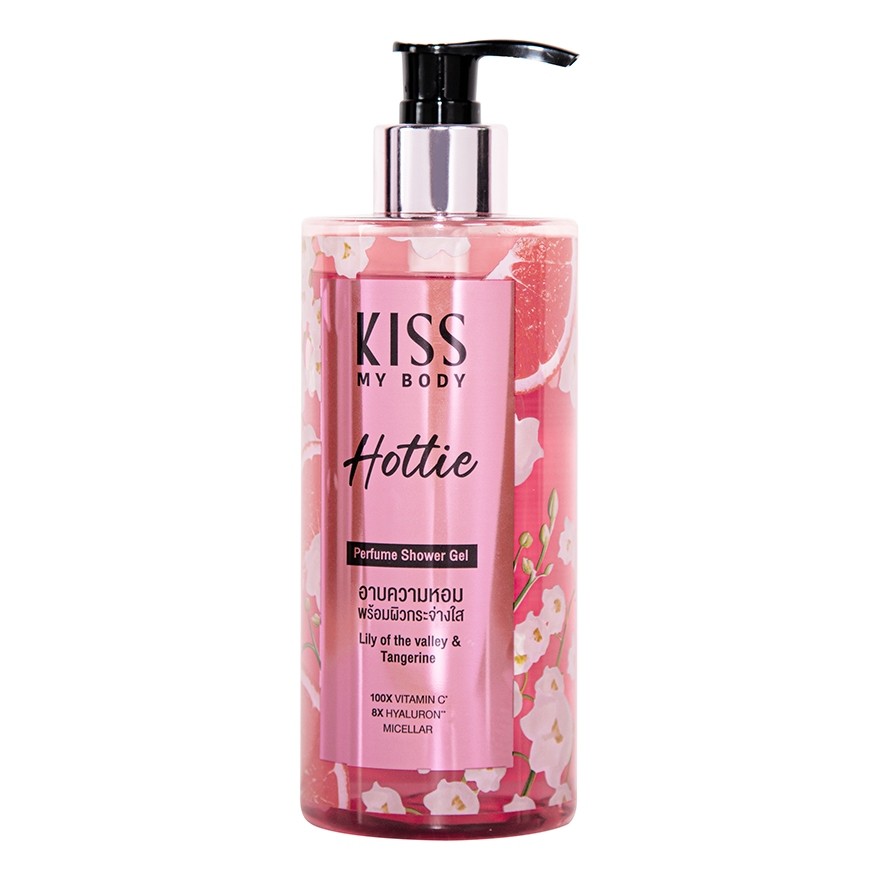 [หอมติดผิว 8 กลิ่นให้เลือก] Kiss My Body เจลน้ำหอมอาบน้ำ คิสมายบอดี้ Perfume Shower Gel  380 ml. - 6