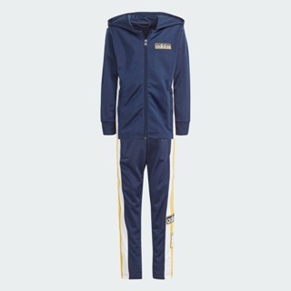 adidas ไลฟ์สไตล์ ชุดเสื้อฮู้ดซิปยาวเต็มตัวและกางเกง Adibreak…