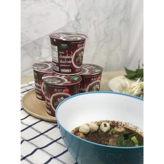 วุ้นเส้นกึ่งสำเร็จรูปตรามังกรคู่ เรดดี้ รสก๋วยเตี๋ยวเรือน้ำตก สูตรโบราณ 55 กรัม แพ็ค 6 ชิ้น