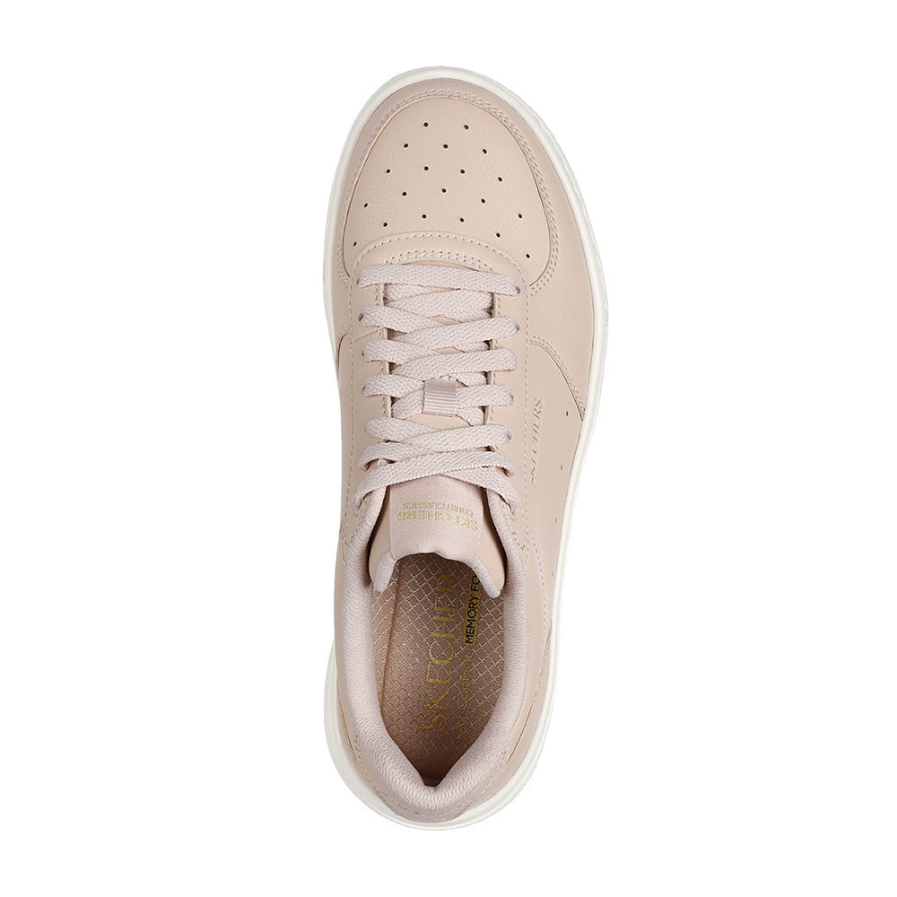 Skechers สเก็ตเชอร์ส รองเท้าผู้หญิง Women Online Exclusive Grand 92 Be Lifted Shoes - 185110-NUDE Air-Cooled Memory Foam