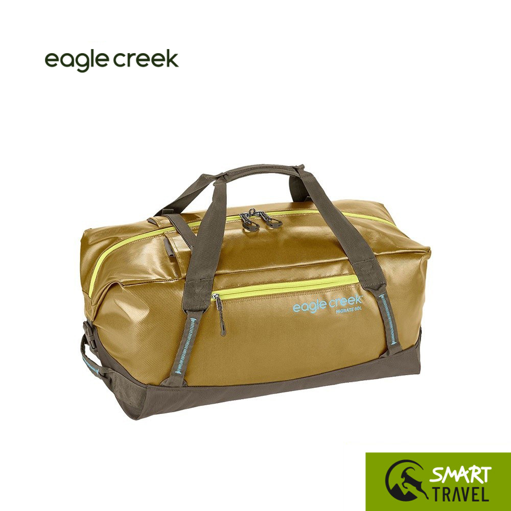 EAGLE CREEK MIGRATE DUFFEL 60L กระเป๋าเดินทาง ดัฟเฟิล กระเป๋าสะพาย ขนาด 60 ลิตร สี FIELD BROWN