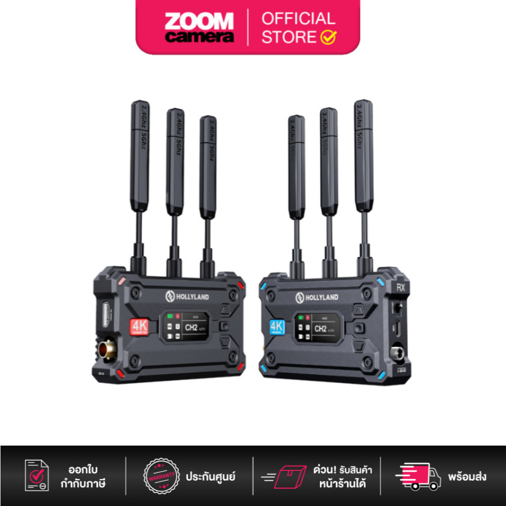 (ส่งด่วนกทม.) Hollyland Pyro S Wireless Video Transmission