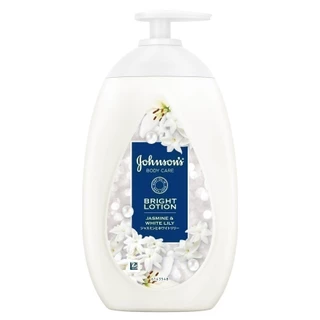 จอห์นสัน บอดี้ แคร์ ไบรท์ โลชั่น จัสมิน แอนด์ ไวท์ ลิลลี่ 500มล Johnson's Body Care Bright Lotion Jasmine & White Lily