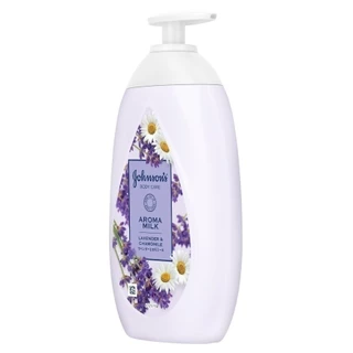 จอห์นสัน บอดี้ แคร์ อโรม่า มิลค์ ลาเวนเดอร์ แอนด์ คาโมมายล์ 500มล. Johnson's Body Care Aroma Milk Lavender & Chamomile