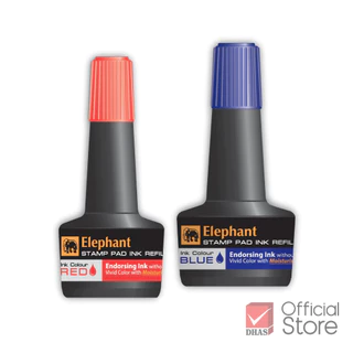 Elephant หมึกเติมแท่นประทับ 30 มล. จำนวน 1 ขวด