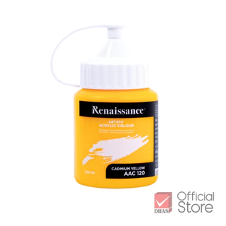 Renaissance สีอะคริลิค 250 มล. 5 เฉดสี จำนวน 1 ขวด