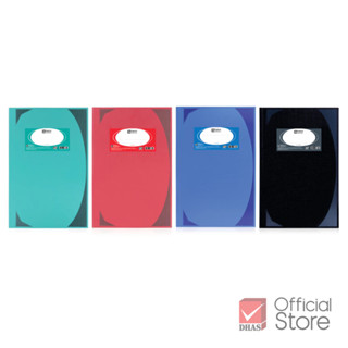 Elephant สมุดบัญชี สมุดมุมมัน 70G 5/200 รุ่น HC-601 คละสี จำ…