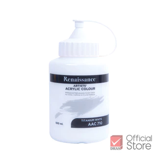 Renaissance สีอะคริลิค 500 มล. 5 เฉดสี จำนวน 1 ขวด