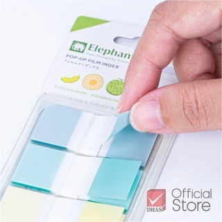 Elephant สติ๊กโก้โน๊ต ฟิล์มอินเด็กซ์ 25X45 มม. จำนวน 60 แผ่น