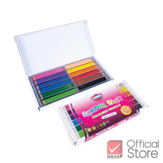 Master Art สีไม้ ดินสอสีไม้ 12 สี 144 แท่ง รุ่น School pack จำนวน 1 ชุด