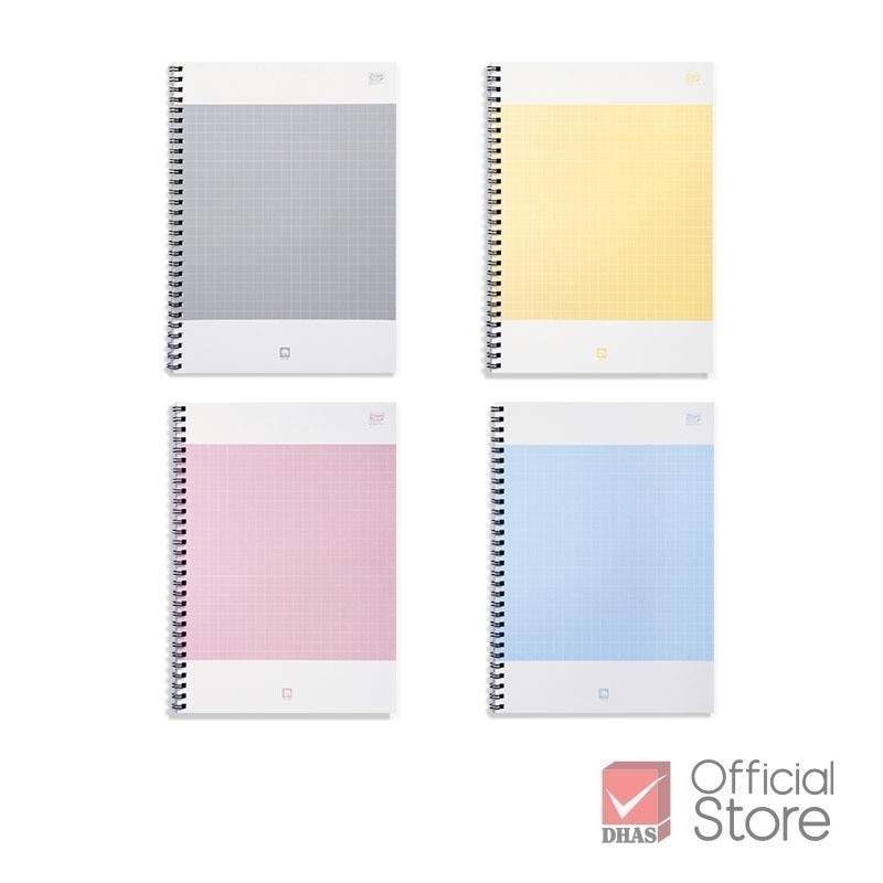 Elephant สมุด สมุดโน๊ต สมุดริมลวด B5 70G 60S คละสี จำนวน 1 เล่ม