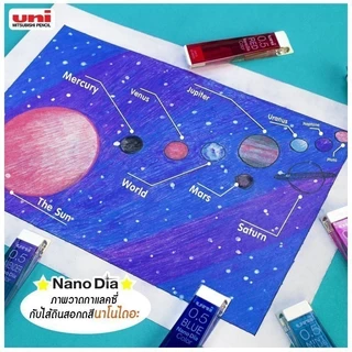 Uni ไส้ดินสอกด ไส้ดินสอกดสี นาโน 20 ไส้ 0.5 มม. จำนวน 1 หลอด