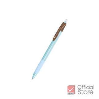 Quantum ปากกา ปากกาลูกลื่น เซนส์ 0.7 น้ำเงิน คละสี จำนวน 12 ด้าม