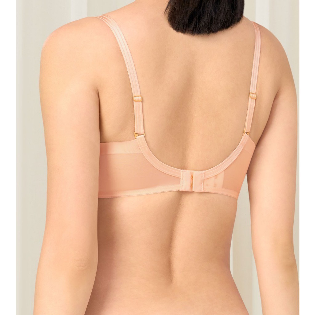ترايمف برا بسلك Curves Deep V ـ وردي فاتح — صورة 2