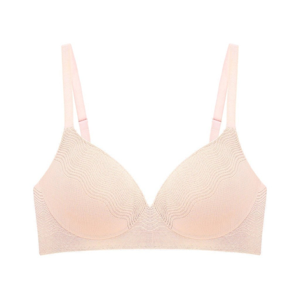 TRIUMPH เสื้อชั้นในรูปแบบไม่มีโครง รุ่น Smooth Sensation MHP-R รหัส 10217234 สีชมพู 00VV