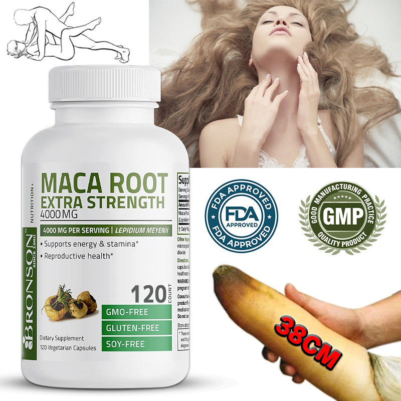 Xemenry แคปซูลสารสกัดจากราก Maca ที่มีศักยภาพเป็นพิเศษ, บูสเตอร์ Energy & Stamina, รองรับสมดุลฮอร์โมน, Superfood ที่ได้รับการปรับปรุง, Non-GMO, ปราศจากกลูเตน