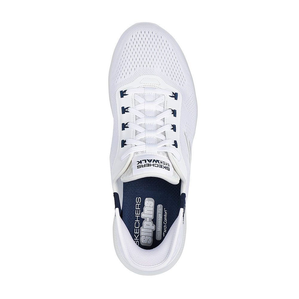 Skechers สเก็ตเชอร์ส รองเท้าผู้ชาย Men Slip-ins GOwalk Massage Fit Swedish Massage Walking Shoes - 216410-WNV