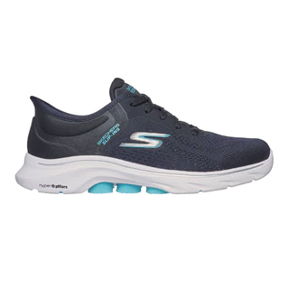 Skechers สเก็ตเชอร์ส รองเท้าผู้หญิง Women GOwalk 7 GOwalk Shoes - 125233-BKAQ - Air-Cooled Memory Foam