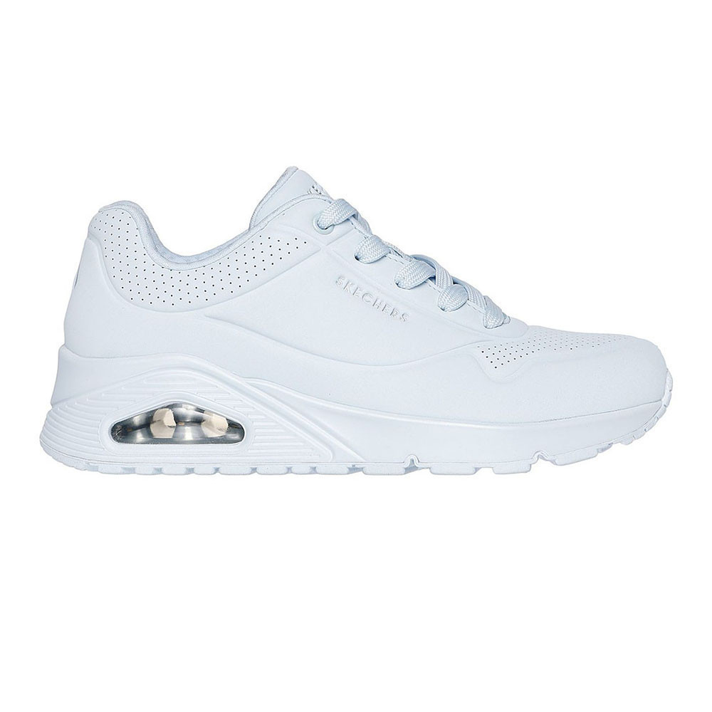 Skechers สเก็ตเชอร์ส รองเท้าผู้หญิง Women SKECHERS Street Uno Stand On Air Shoes - 73690-LTDN Air-Cooled Memory Foam