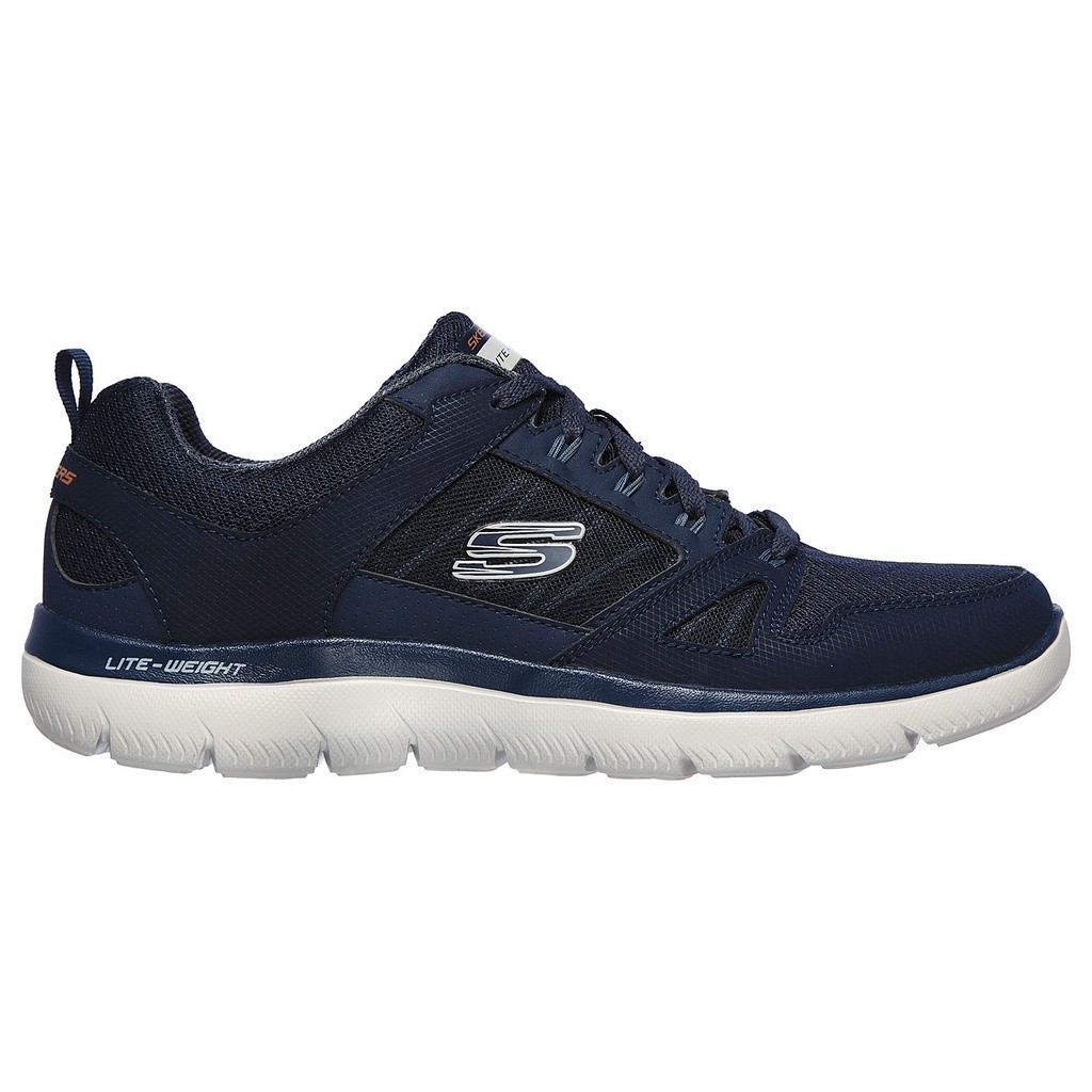 Skechers สเก็ตเชอร์ส รองเท้าผู้ชาย Men Summits Shoes - 232069-NVY Memory Foam