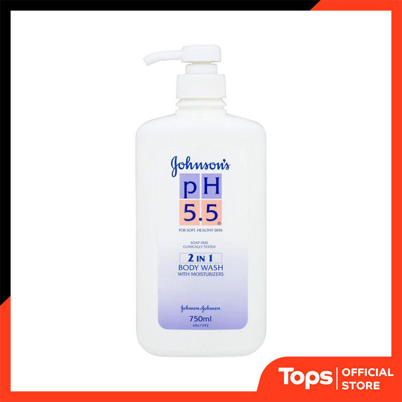 JOHNSON จอห์นสันครีมอาบน้ำพีเอช5.5ทูอินวันวิทมอยเจอร์ไรเซอ