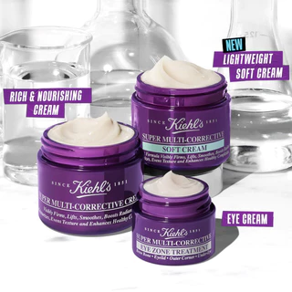 KIEHL'S SUPER MULTI-CORRECTIVE SOFT CREAM 50ML ครีมยกกระชับผิว เนื้อบาง เพื่อผิวอ่อนเยาว์