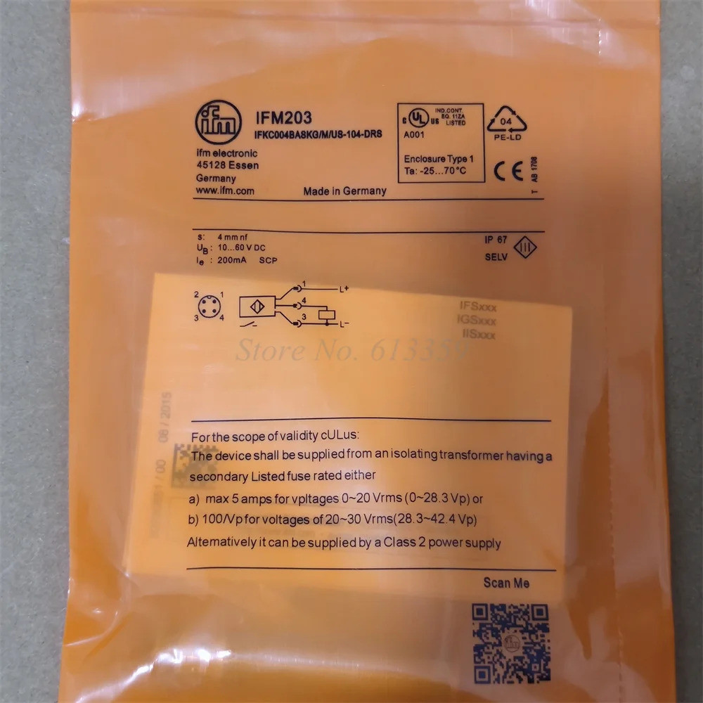 IFM200 IFM215 IFR200 IFM213 IFM203 IFM ใหม่คุณภาพสูง Proximity Switch Inductive Sensor