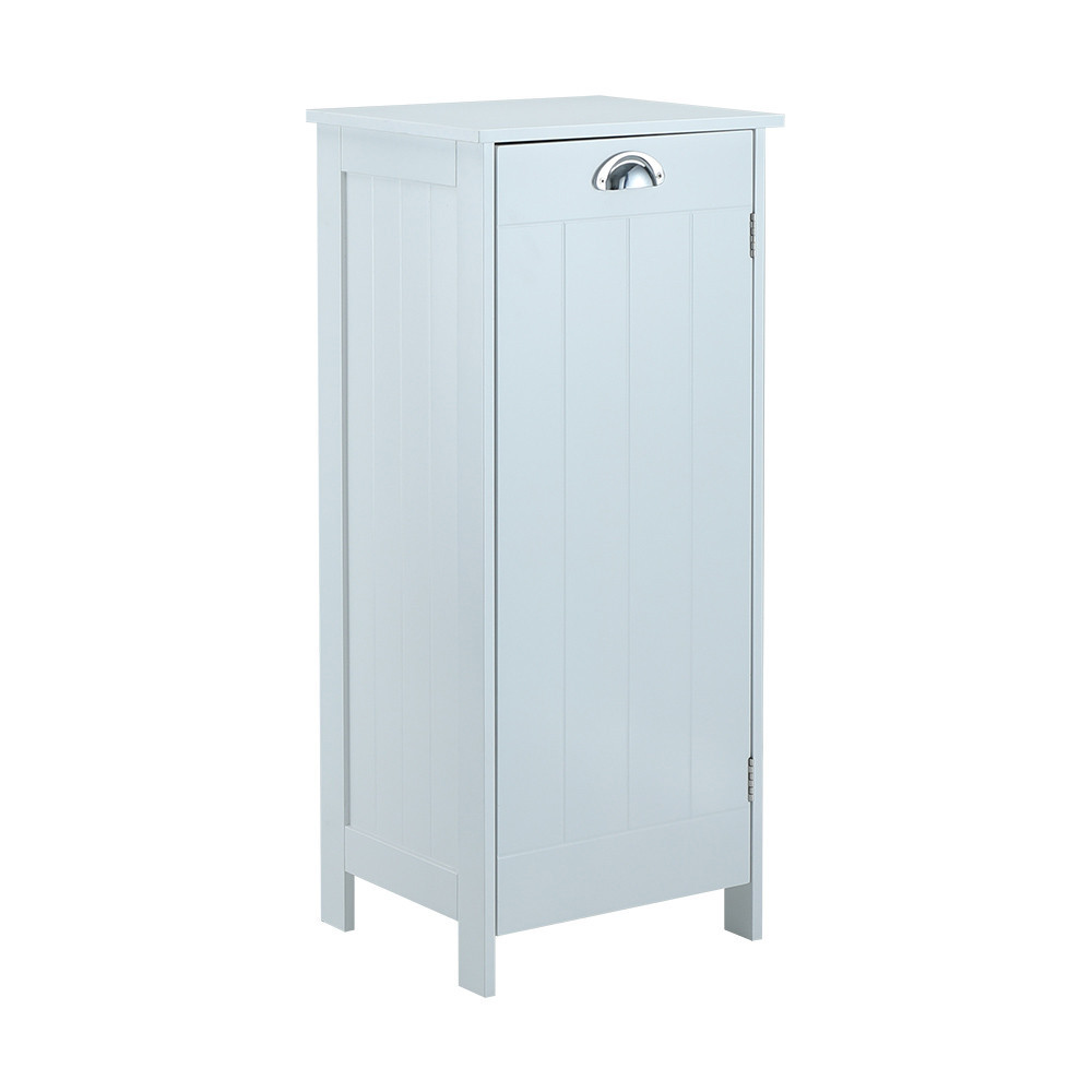 HomeHuk ตู้อเนกประสงค์ รุ่นแองเจลา ขนาด 35 x 30 x 80 ซม. - สีขาว