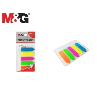กระดาษโน้ต Sticky Flag สติ้กกี้โน้ต ดัชนี ที่คั่นเอกสาร M&G หัวลูกศร หัวสี่เหลี่ยม