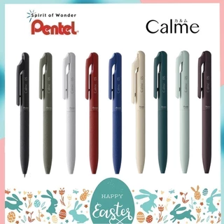 ปากกาลูกลื่น PENTEL CALME ขนาดหัว 0.5 MM และ 0.35 MM รุ่น BXA105 ลดเสียงกด