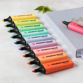 ปากกาเน้นข้อความ Stabilo Boss / Boss Mini / Swing Cool Pastel