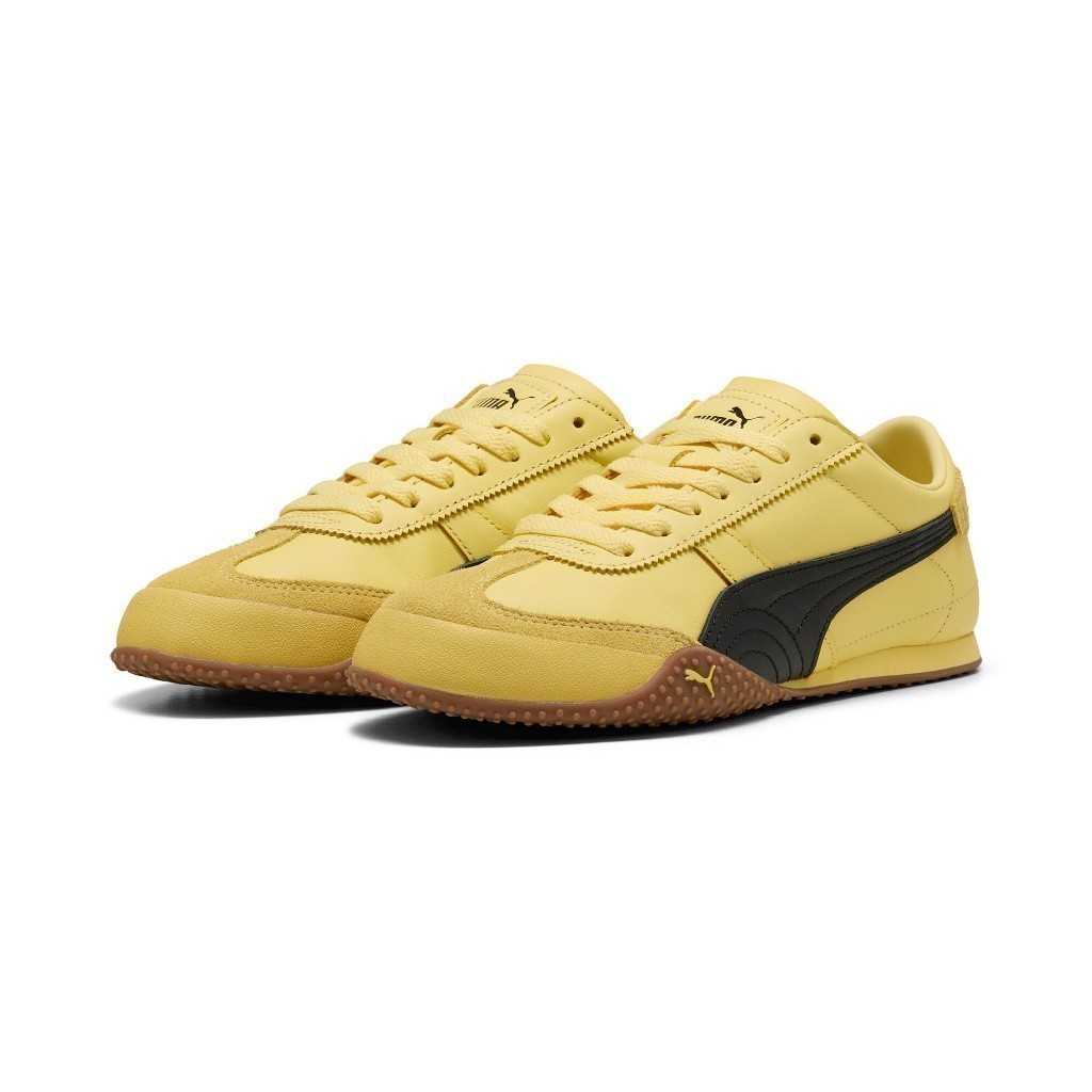 PUMA Bella UT Leather Pale Lemon- Black - 40218605 — صورة 5
