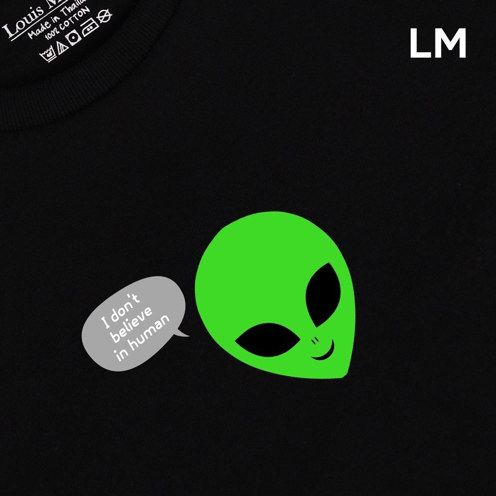 [Clearance sale] Louis Montini เสื้อยืด Unisex T-Shirt ผ้าคอตตอน 100% Super soft (UFOs) LMTM05 ราคา ถูกที่สุด ดีลบีเคเค แกลเลอรีภาพที่ 6