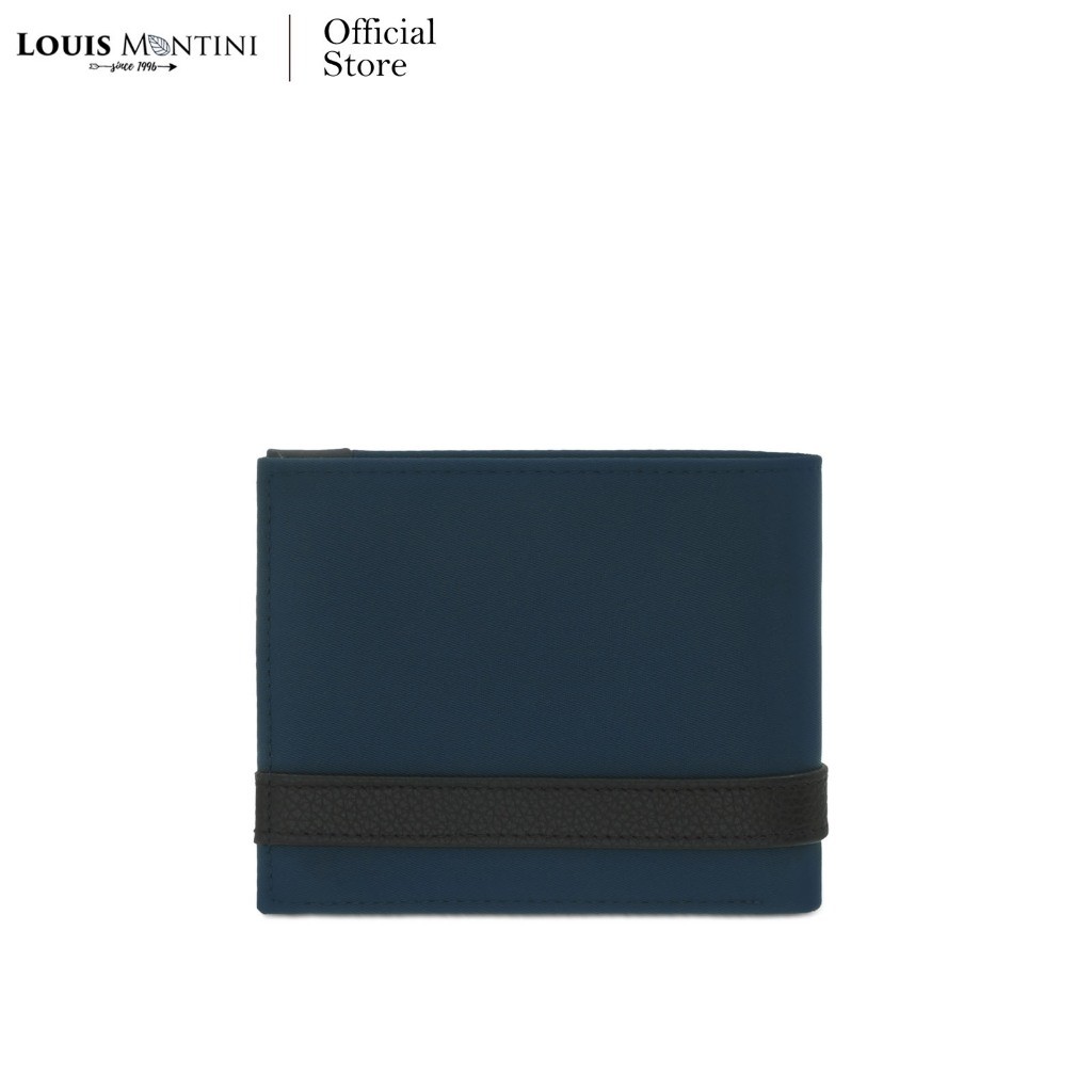 Louis Montini กระเป๋าผ้าไนล่อน กระเป๋าสตางค์ กระเป๋าพับสั้น Men's wallet TTM100