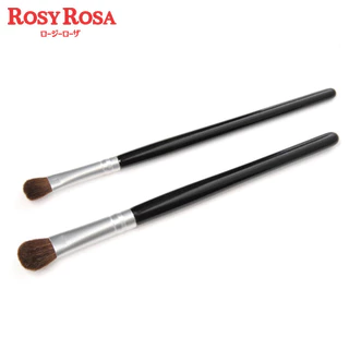 Rosy Rosa Eye Shadow Brush Set แปรงอายแชโดว์ขนม้าแบบเซต 2 ชิ้น ขนาดพกพา