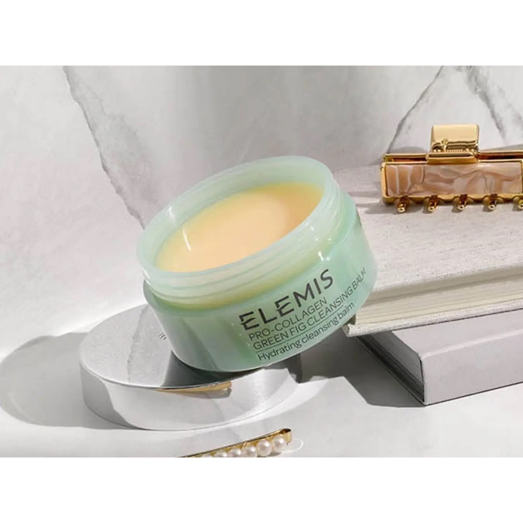 Elemis Pro-Collagen Green Fig Cleansing Balm 100g. เอเลมิส โปรคอลลาเจน ฟิค คลีนซิ่ง บาล์ม ราคา ถูกที่สุด ดีลบีเคเค แกลเลอรีภาพที่ 4