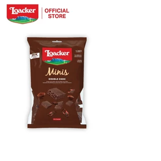 ล็อคเกอร์ มินิส์ ดับเบิ้ล ช็อก 80 กรัม / Loacker Minis Double Choc 80 g