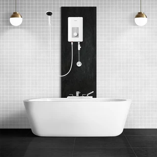 TOSHIBA เครื่องทำน้ำอุ่น TWH-38WTH 3800 วัตต์ สีขาว จัดส่งโดย HomePro