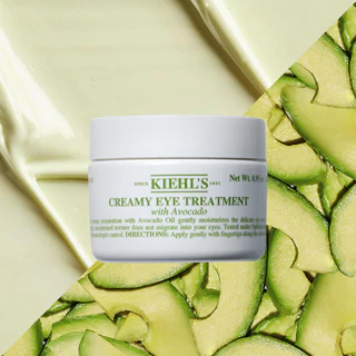 KIEHL'S CREAMY EYE TREATMENT WITH AVOCADO 14ML อายครีม บำรุงรอบดวงตา บำรุงผิวที่บอบบาง ลดรอยคล้ำรอบดวงตา